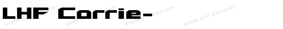 LHF Corrie字体转换